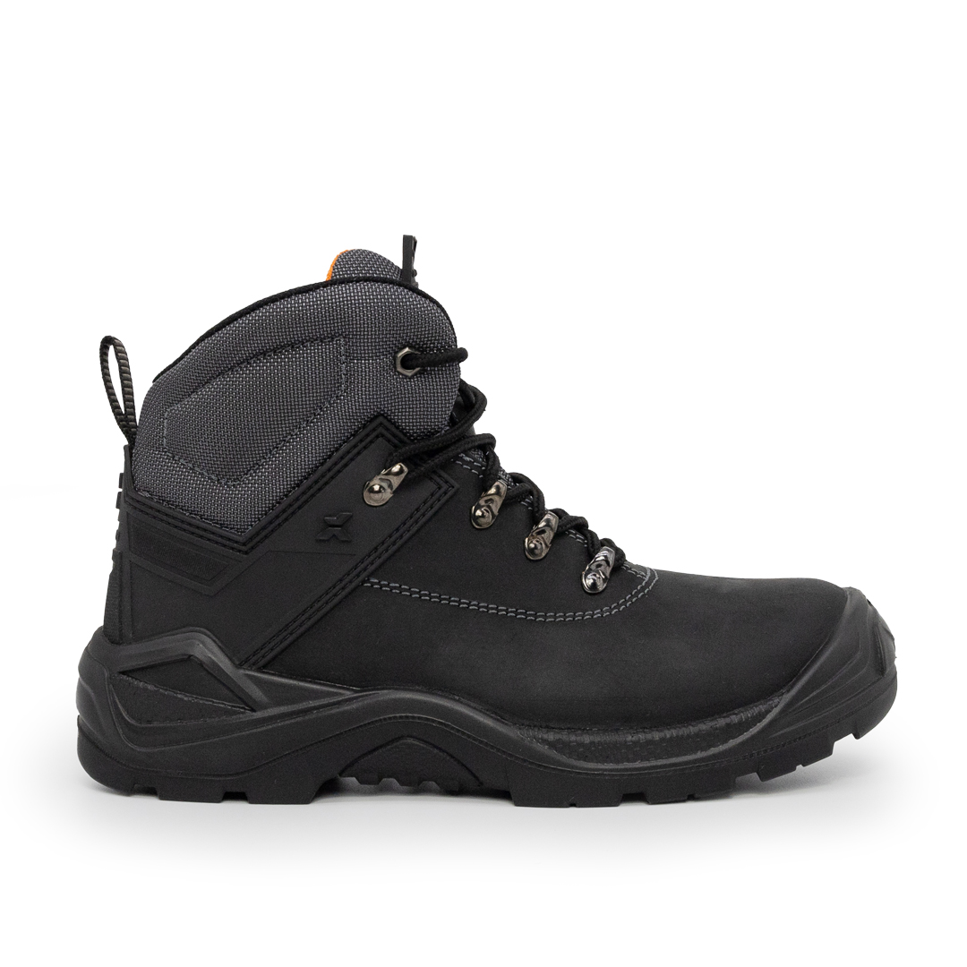 Xpert Warrior S3 Safety Laced Boots Black | Xpert Workwear